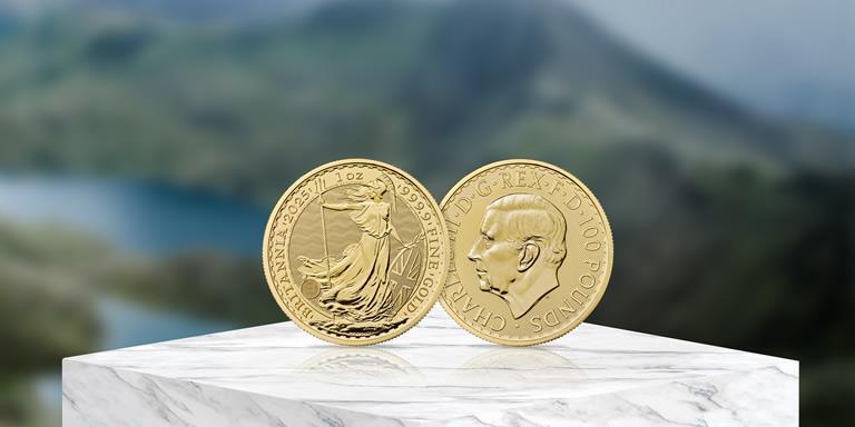 2025 1oz Gold Britannia King Charles III