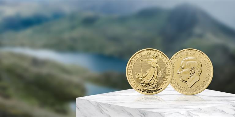 2025 1oz Gold Britannia King Charles III