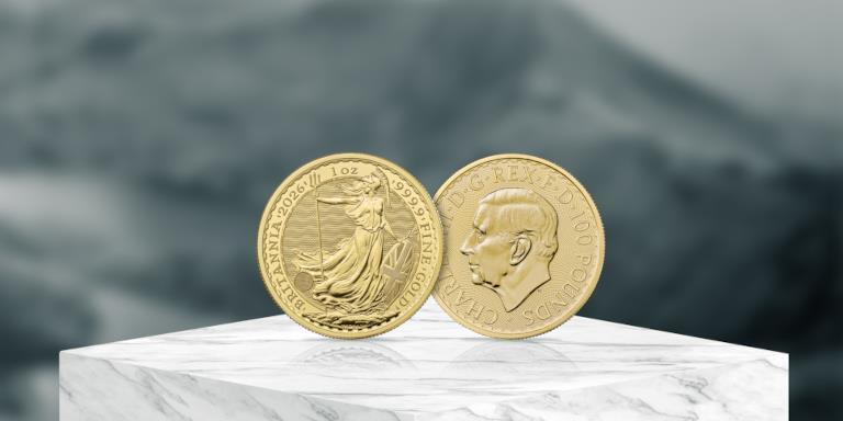 2026 1oz Gold Britannia King Charles III