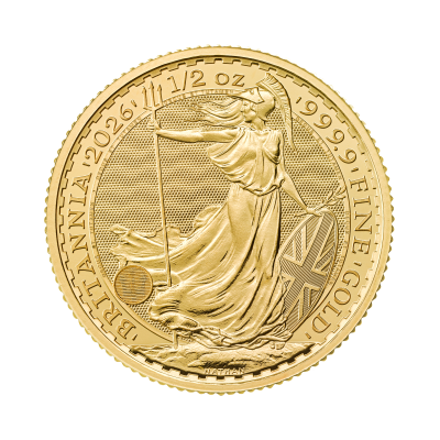 2026 1/2oz Britannia Gold Coin King Charles III