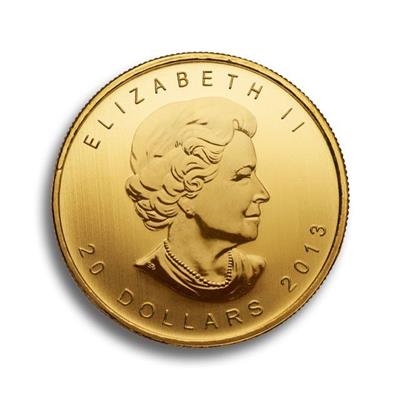 1/2oz Canadian Maple Leaf Gold Coin