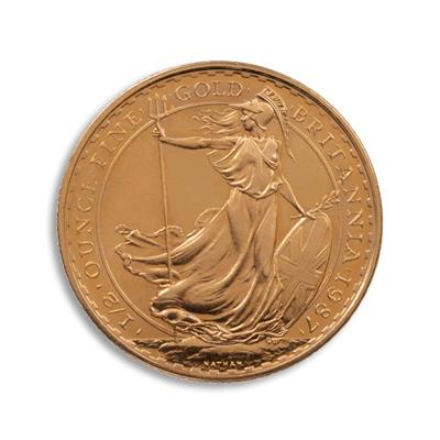 1/2oz Gold Britannia 22 Carat - Best Value