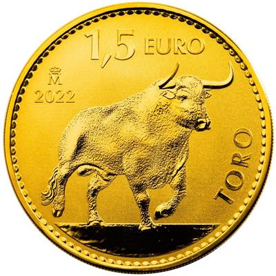 1oz Toro Gold Coin 2022