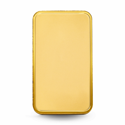 1oz Gold Bar Degussa Vintage Design unpackaged