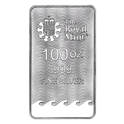 100oz Silver Britannia Bar