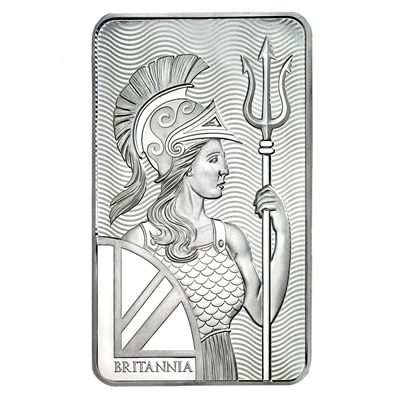 100oz Silver Britannia Bar 