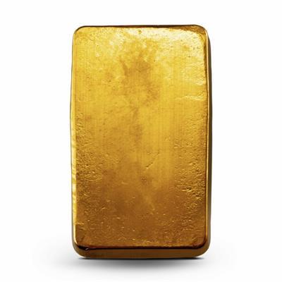 250g Gold Bar - Degussa Vintage Design unpackaged