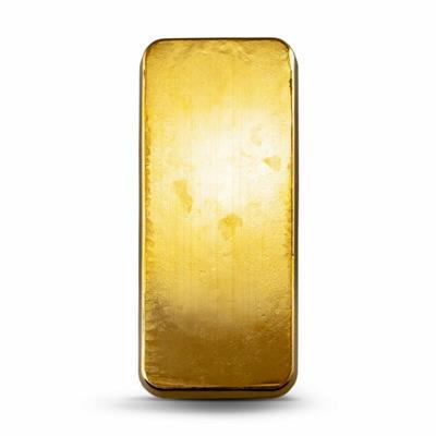 1kg Gold Bar - Degussa Vintage Design unpackaged