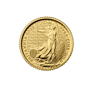 2022 1/10oz Britannia Gold Coin