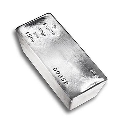 15kg Silver Bar Degussa