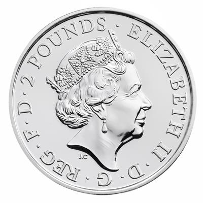 2016 1oz Silver Lunar Year of the Monkey obverseside
