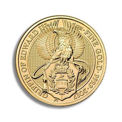 2017 1oz The Queen's Beast, The Griffin of Edward III