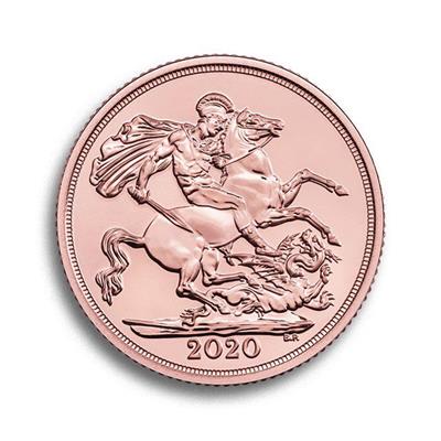 2020 Sovereign Elizabeth II Gold Coin