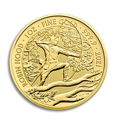 2021 1oz Robin Hood Myths and Legends