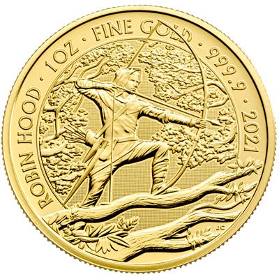 2021 1oz Robin Hood Myths and Legends
