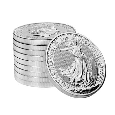 2021 Silver Britannia Stack