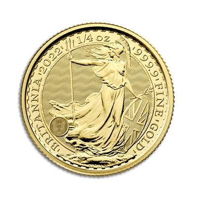 2022 1/4oz Gold Britannia Coin