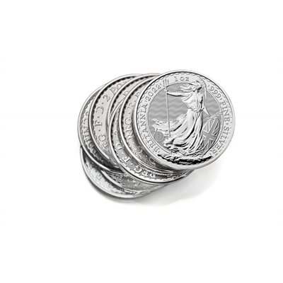 2022 Silver Britannia Messy Stack