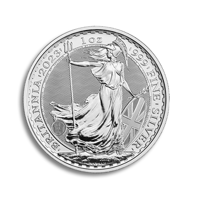 2023 1oz Britannia Silver Coin - Elizabeth II