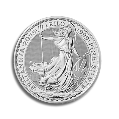 Britannia 2023 Kilo Silver Bullion Coin