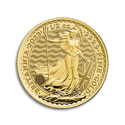 2023 half ounce Britannia Gold Coin