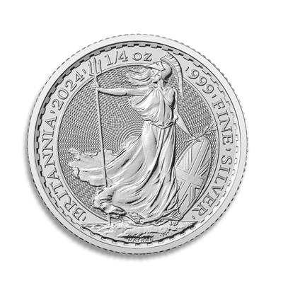 2024 1/4oz Britannia Silver Coin