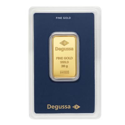20g Gold Bar - Degussa