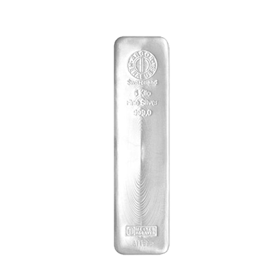kg Silver Bar - Argor-Heraeus