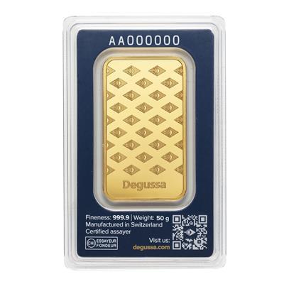 50g Gold Bar Back