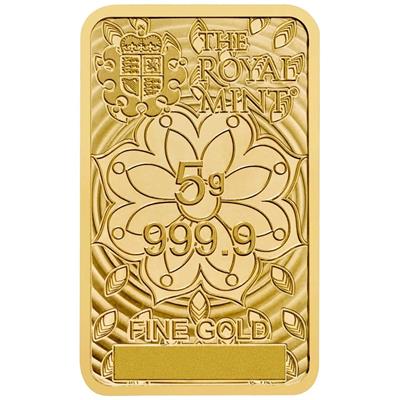 5g Lakshmi Gold Bar Reverse