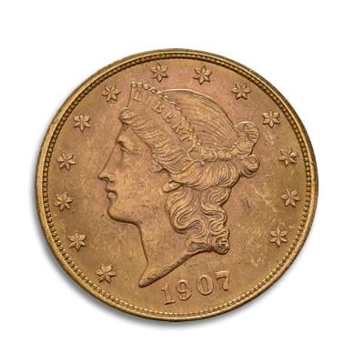 American $20 Liberty Head Double Eagle Gold Coin - Best Value