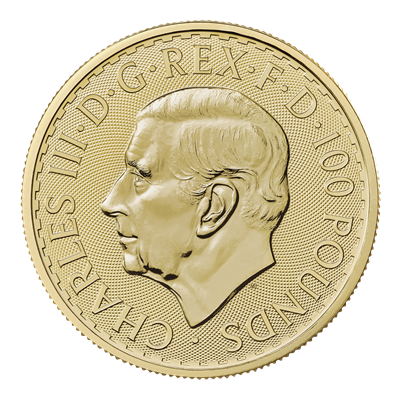 	BB27G1C - 2027 Bullion Britannia 1oz Gold Obverse