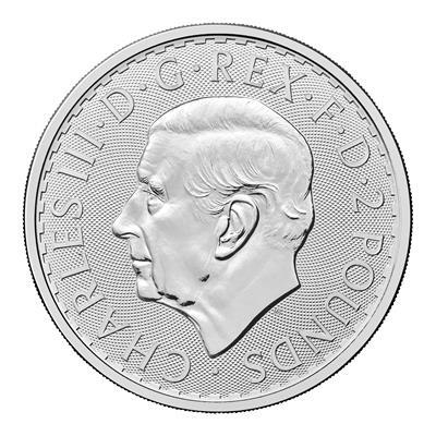 2027 1oz Silver Britannia Coin - King Charles III