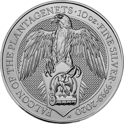 10oz silver royal mint bullion coin