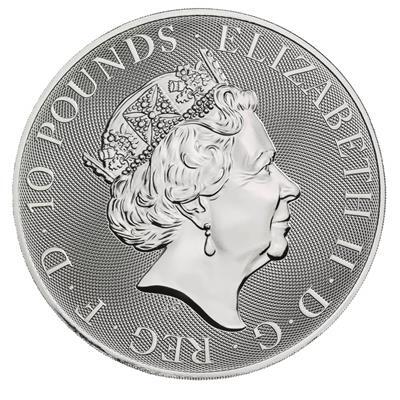 10oz silver royal mint bullion coin