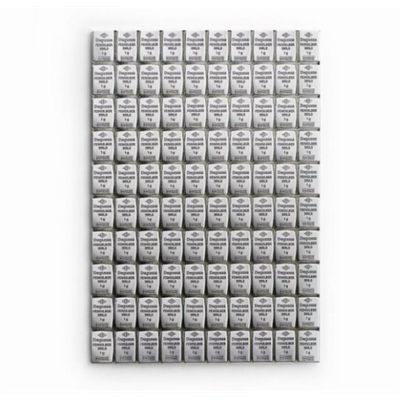 100g Degussa Combi Silver (100 x 1g) Bar