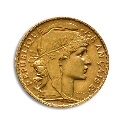 French 20 Francs Gold Coin - Best Value