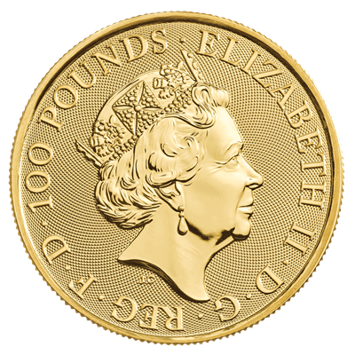 King Arthur 2023 1oz Gold Bullion Coin