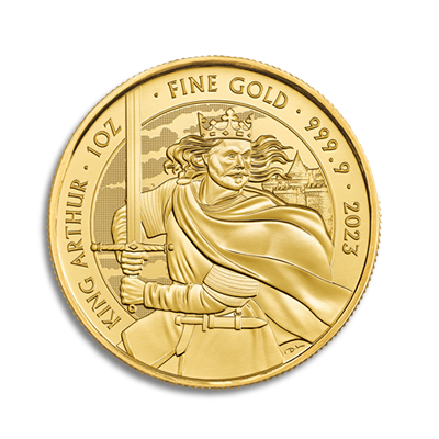 King Arthur 2023 1oz Gold Bullion Coin