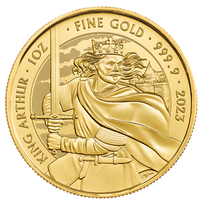 King Arthur 2023 1oz Gold Bullion Coin