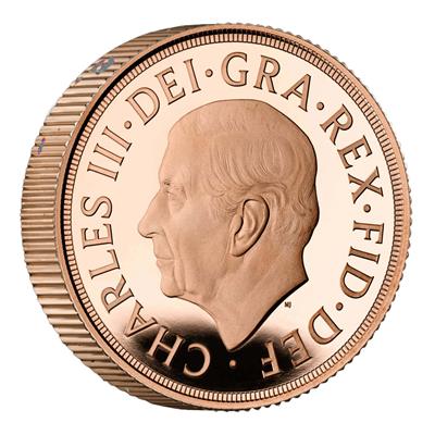Queen Elizabeth II Memorial Piedfort Sovereign 2022 Gold Proof Coin