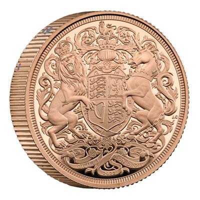 Queen Elizabeth II Memorial Piedfort Sovereign 2022 Gold Proof Coin
