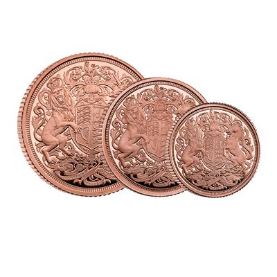 QEII 2022 3 Coin Memorial Set