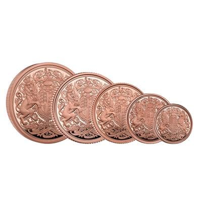 QEII Memorial 2022 Five-Coin Gold Proof Set