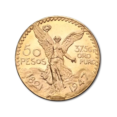 Mexican 50 Pesos Gold Coin - Best Value
