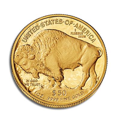 Reverse side of the 1oz American Buffalo Gold Coin