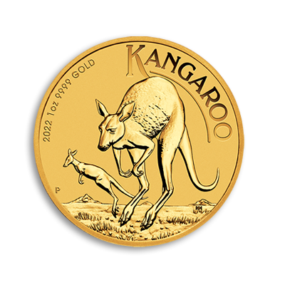 Mixed Dates 1oz Australian Nugget Kangaroo Gold Coin