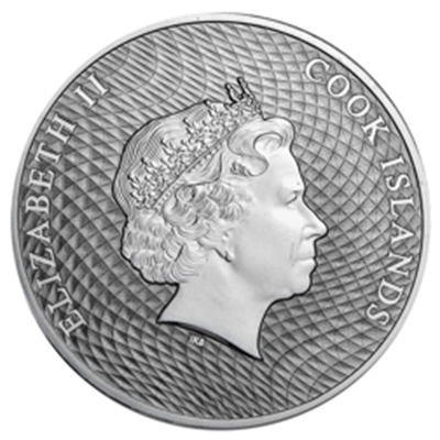 1oz Cook Islands Bounty Silver Coin obverse