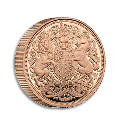 Queen Elizabeth II Memorial Piedfort Sovereign 2022 Gold Proof Coin