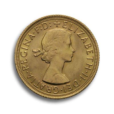 Sovereign Elizabeth II Pre-decimal Gold Coin